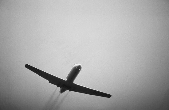 Yak-40 airplane