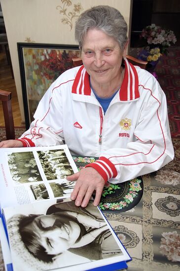 Olympic champion Galina Kulakova