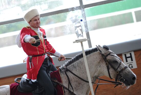 Performance by Presidential Regiment's Cavalry Escort