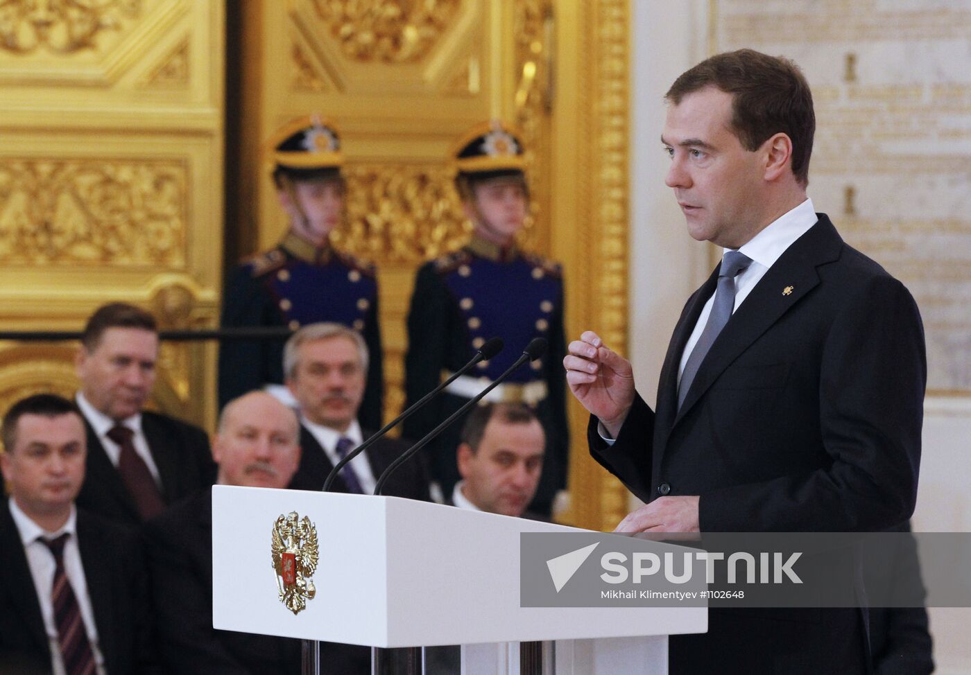 Medvedev chairs extended meeting of State Council in Kremlin
