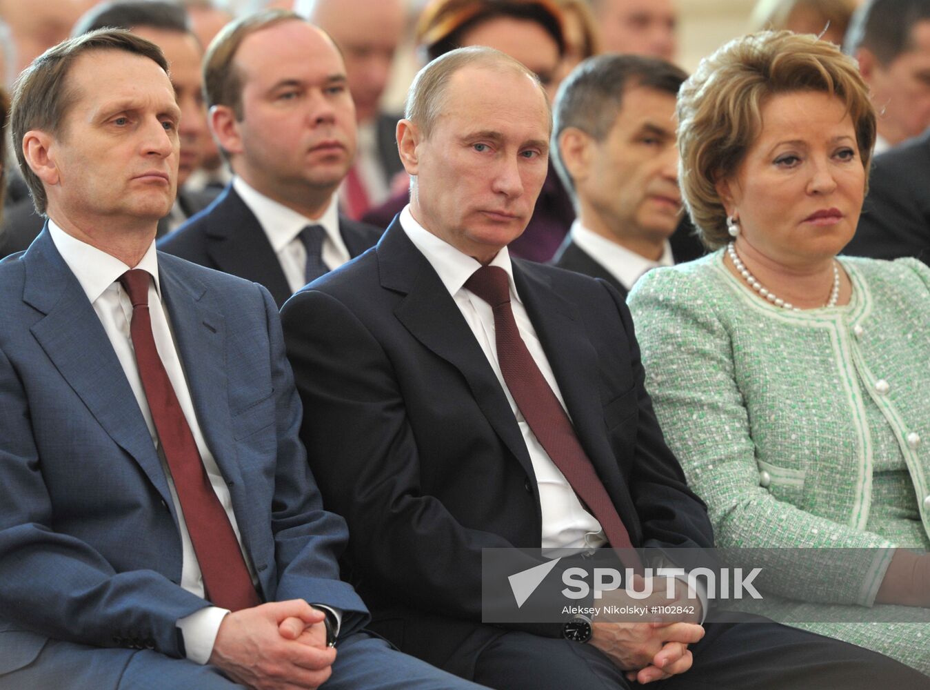 Vladimir Putin attends State Council's Kremlin enlarged meeting