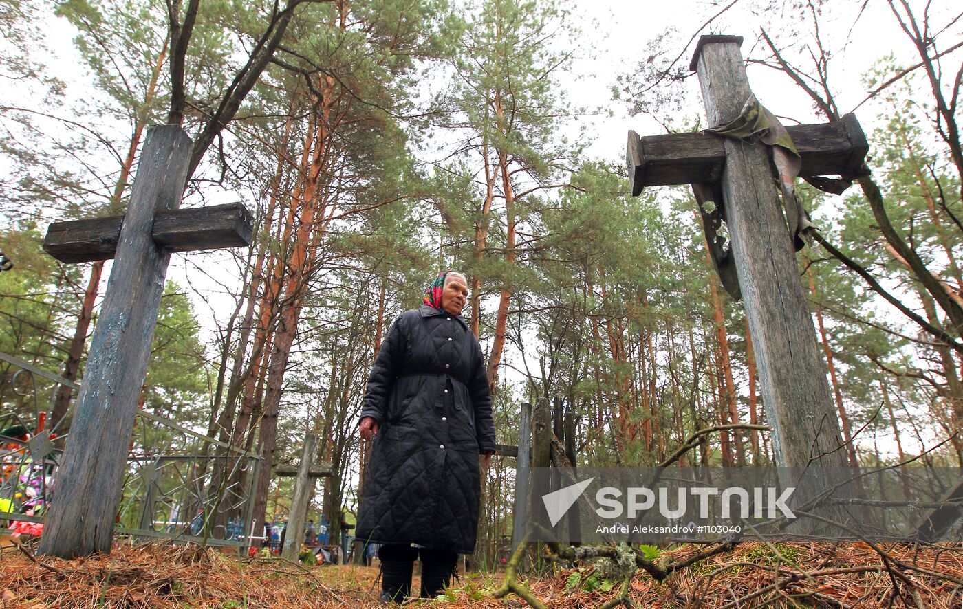 Zone around Chernobyl nuclear power plant
