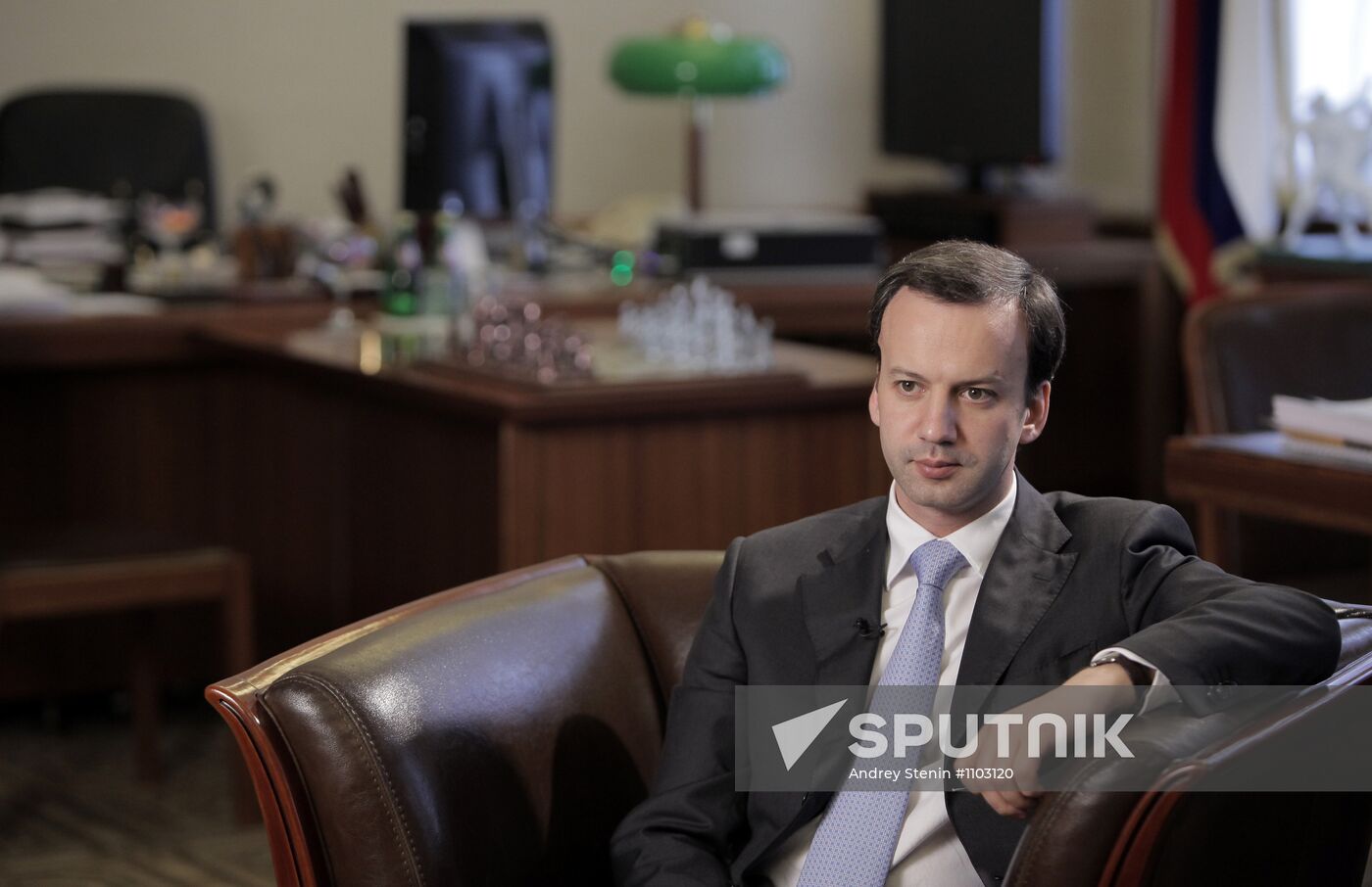 Russian Presidential Aide Arkady Dvorkovich gives interview