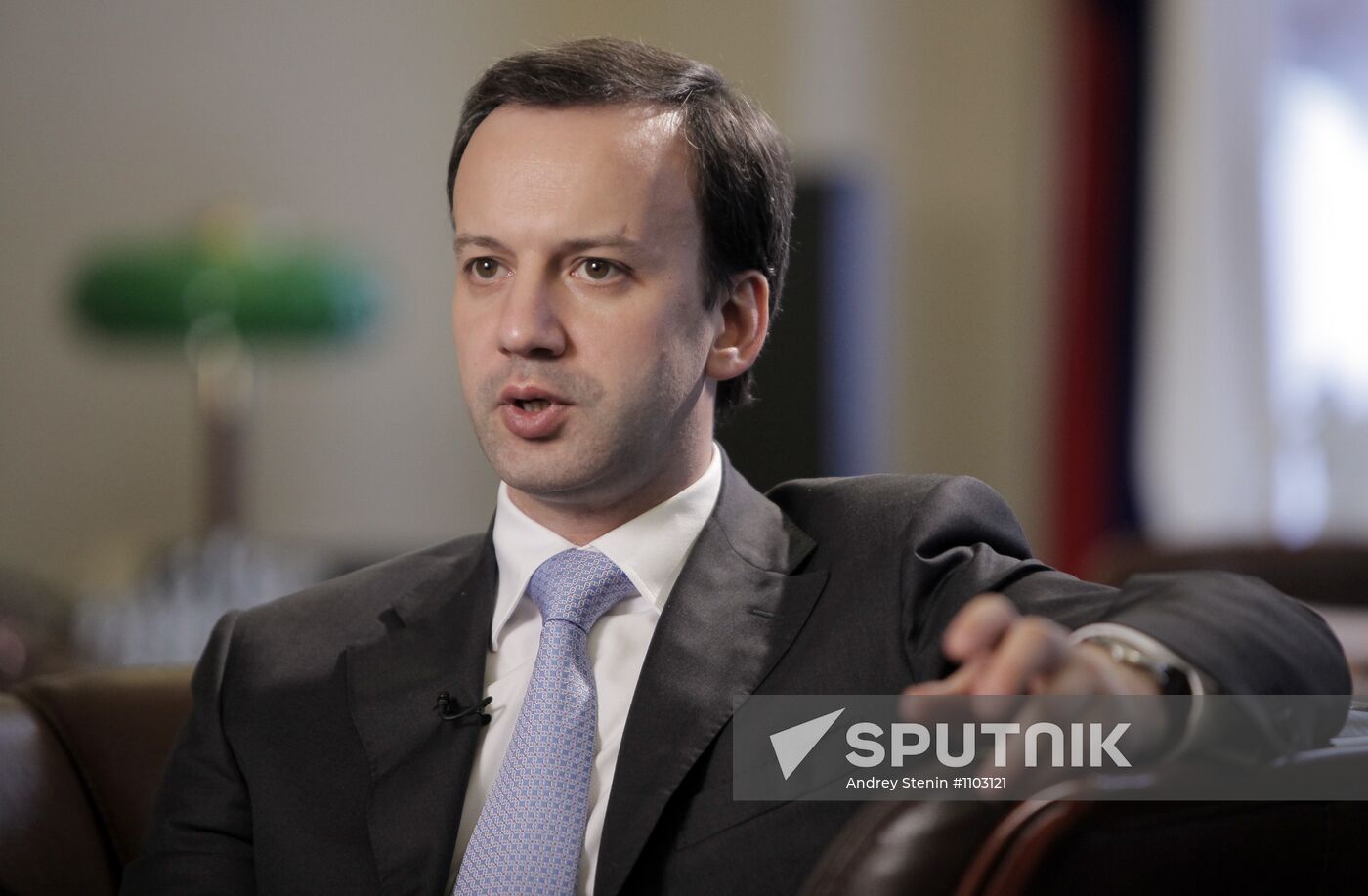 Russian Presidential Aide Arkady Dvorkovich gives interview