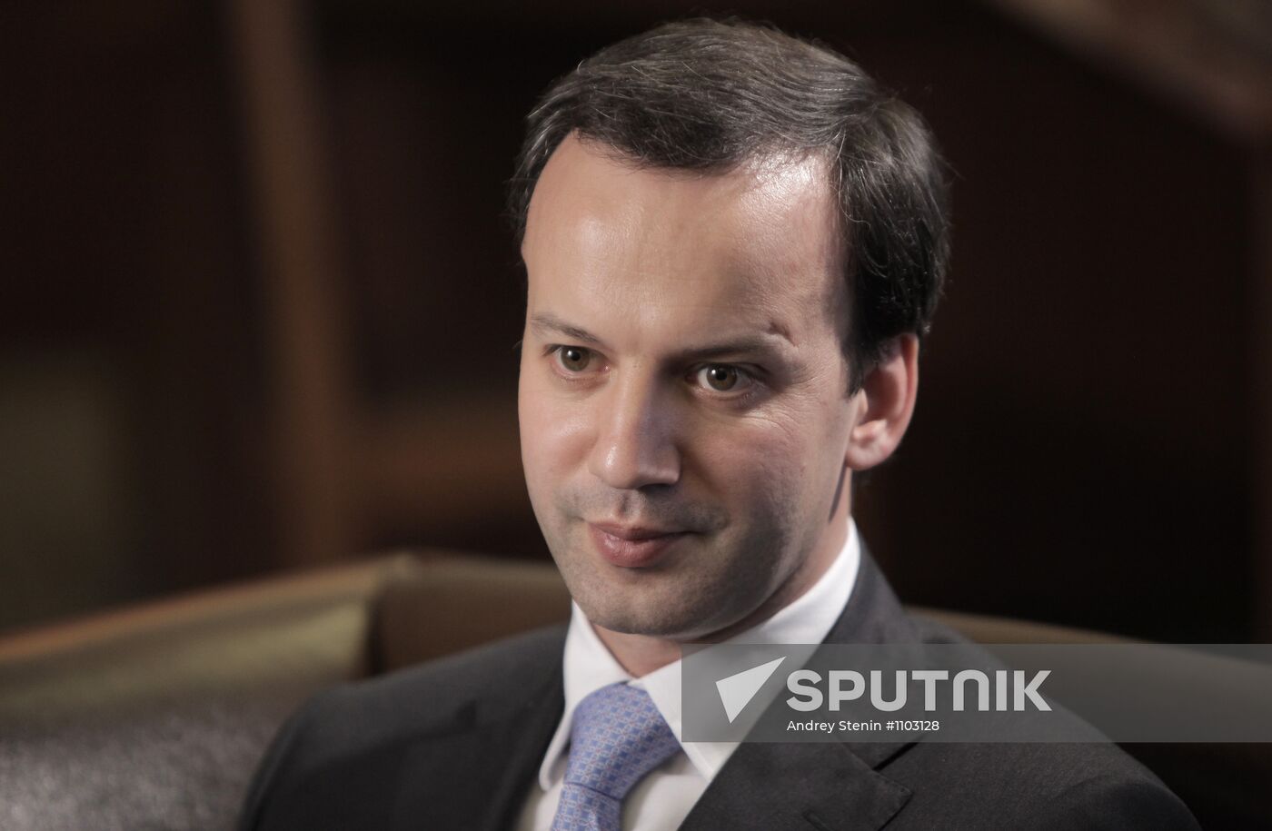 Russian Presidential Aide Arkady Dvorkovich gives interview