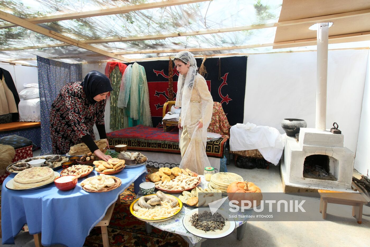 "Traditions Fair" contest in Grozny's main square