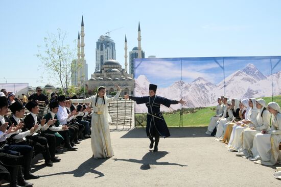 "Traditions Fair" contest in Grozny's main square
