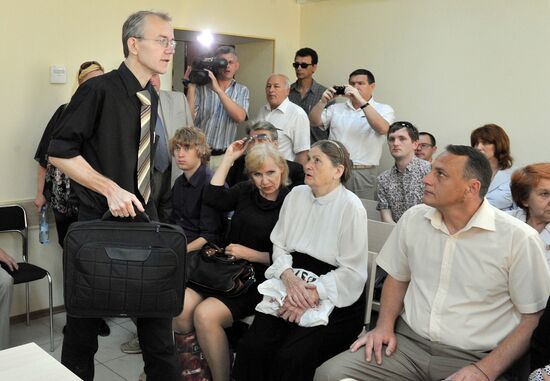 Court hears suit filed by ex Astrakhan mayoral candidate Shein