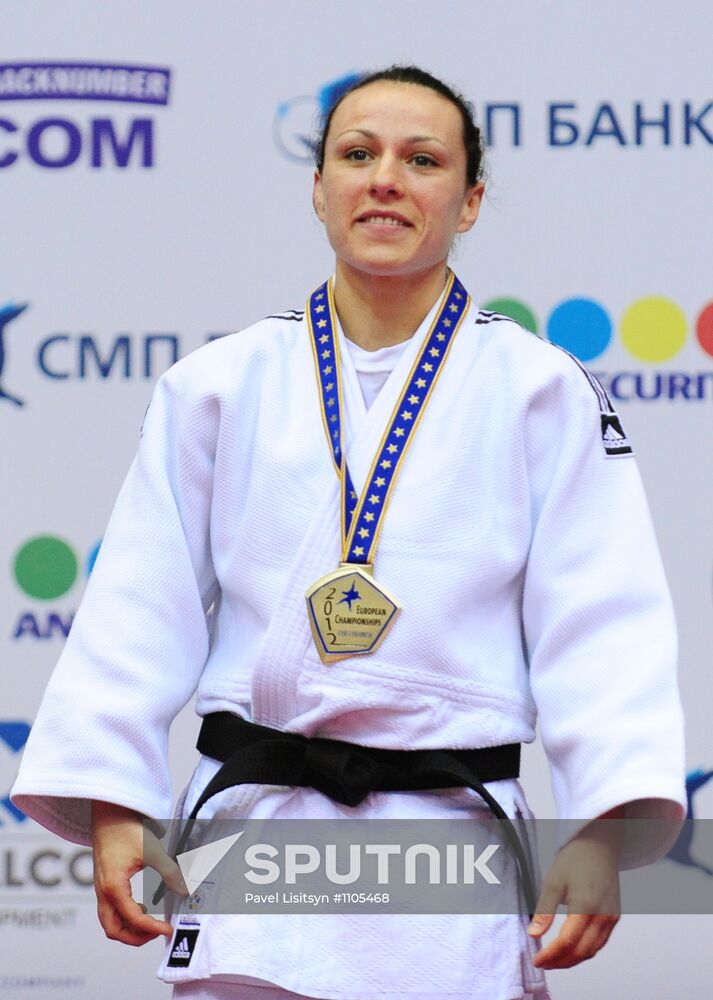 Judo. European Championship. First day