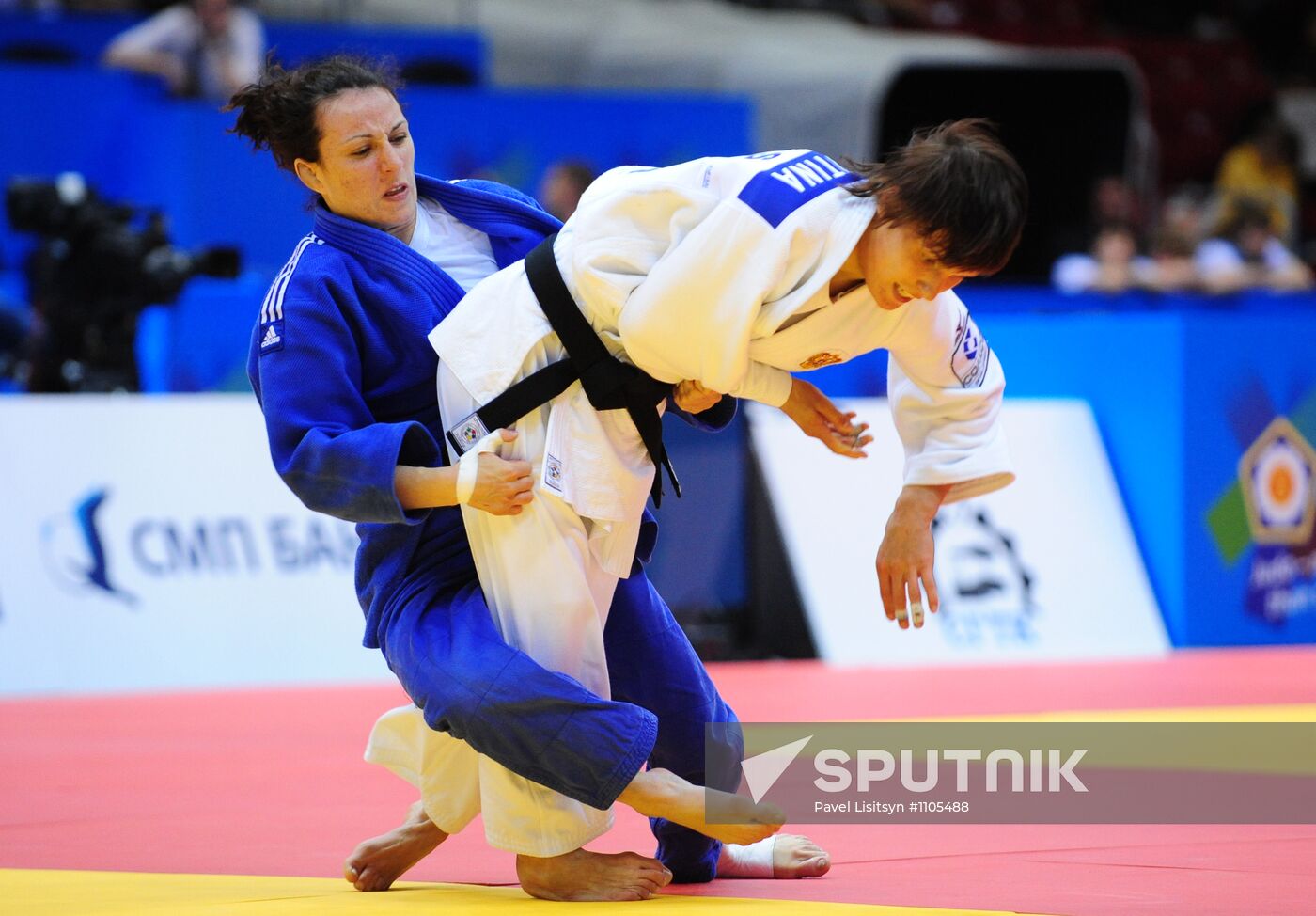 Judo. European Championships. First day