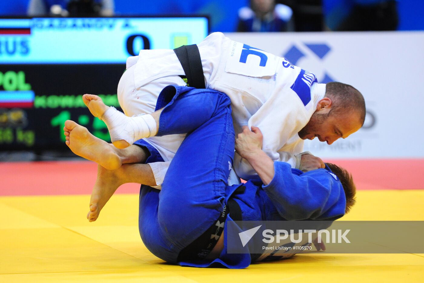 Judo. European Championships. First day
