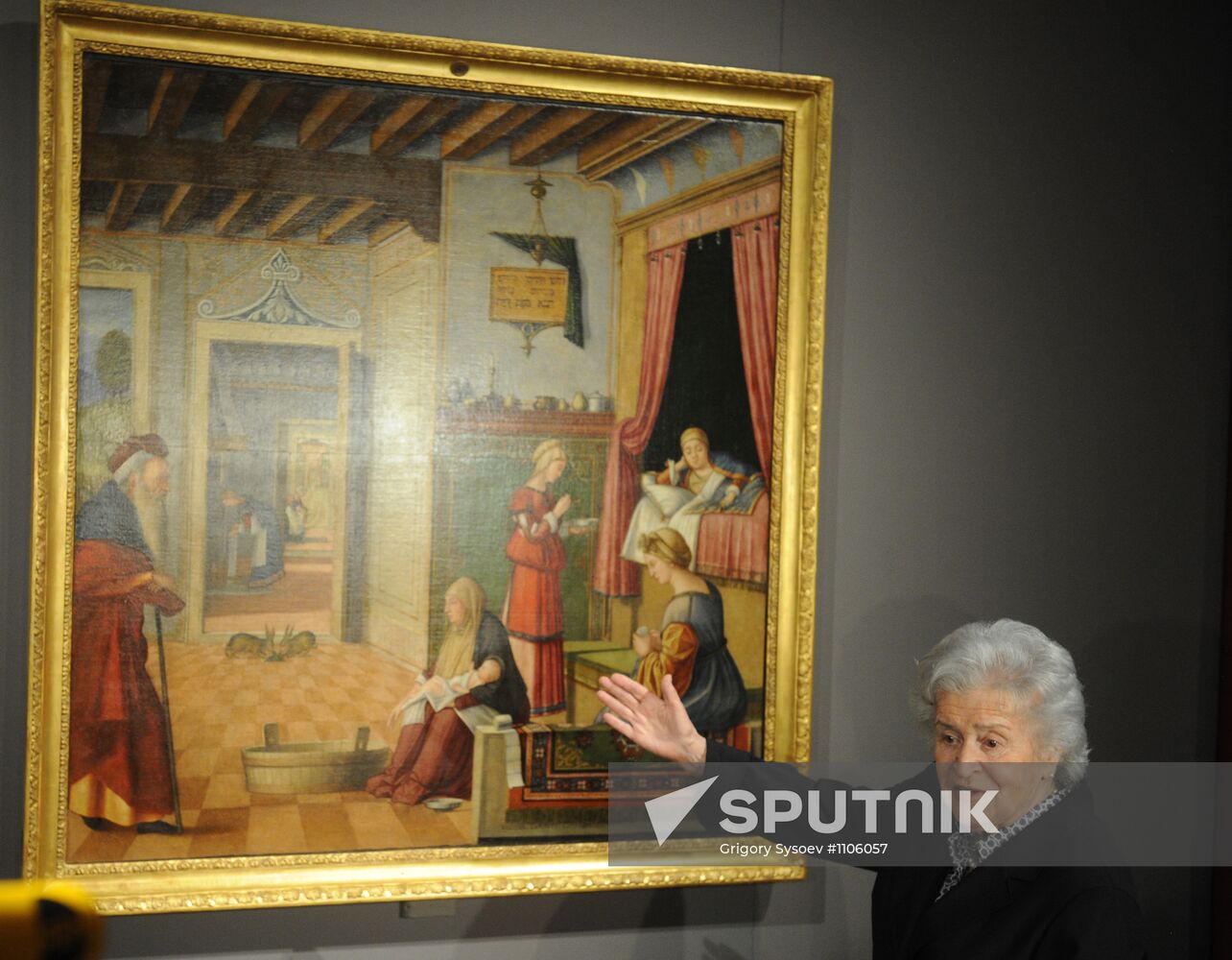 Opening of exhibition "Imaginary Museum" in Pushkin Museum