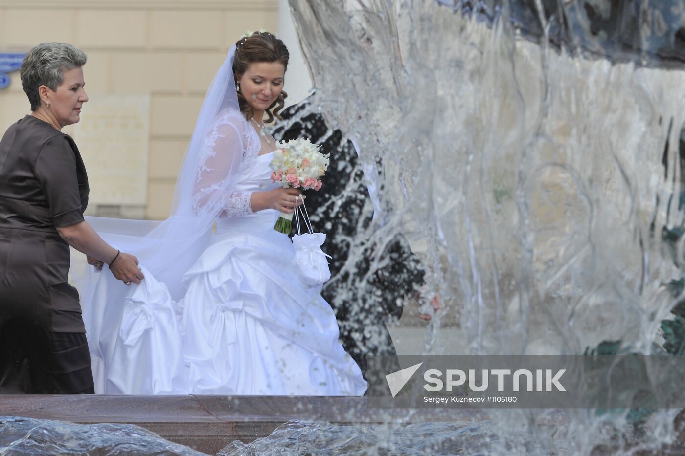 Fountain season opened in Moscow