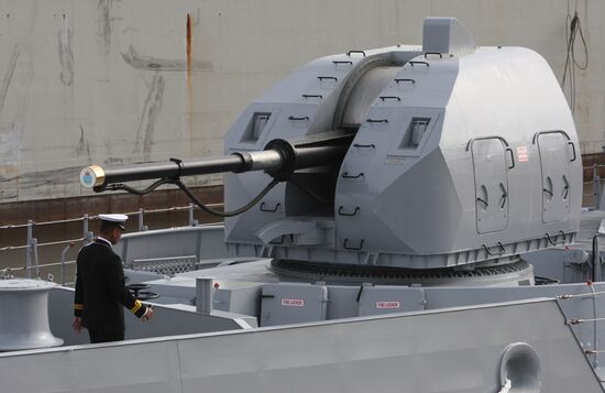 Frigate "Teg" ("Saber") officially commissioned into Indian Navy