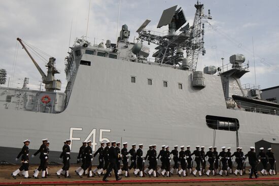 Frigate "Teg" ("Saber") officially commissioned into Indian Navy