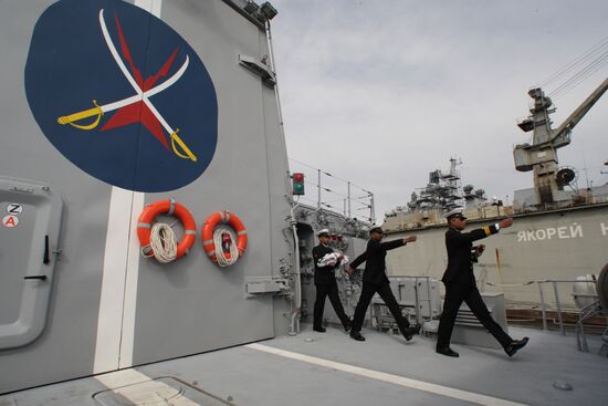 Frigate "Teg" ("Saber") officially commissioned into Indian Navy