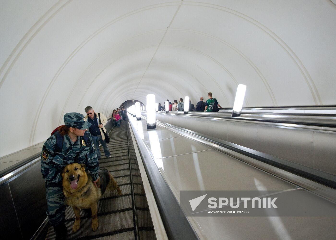 Circle line Park Kultury metro station reopens after repair