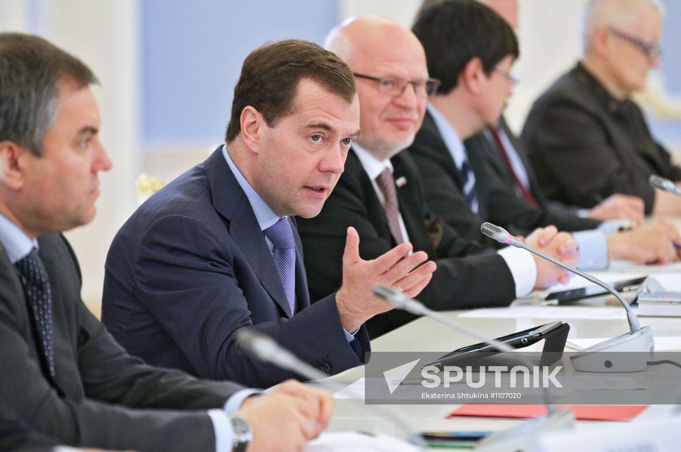 D.Medvedev meets with Presidential Council for Human Rights