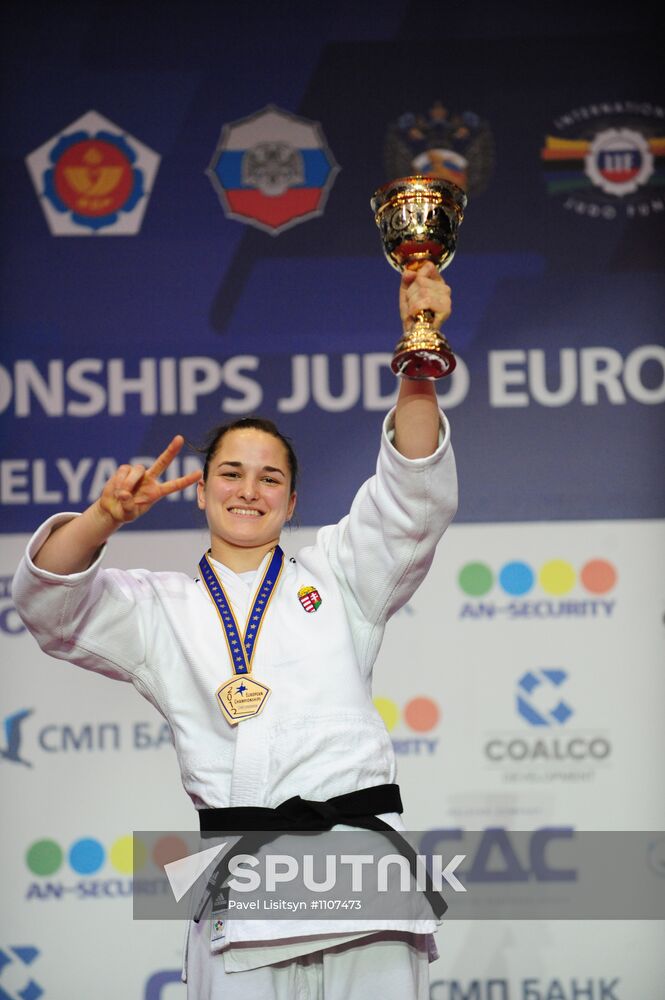 Judo European Championships. Third Day