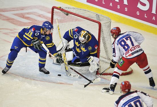 Hockey "Czech game" Match Russia - Sweden