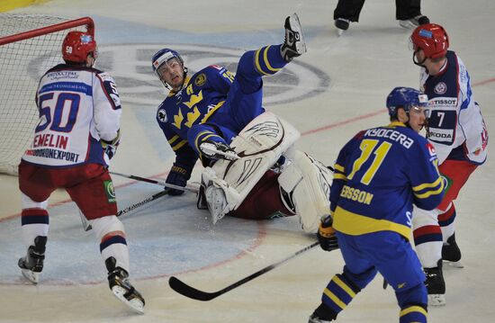 Hockey "Czech game" Match Russia - Sweden