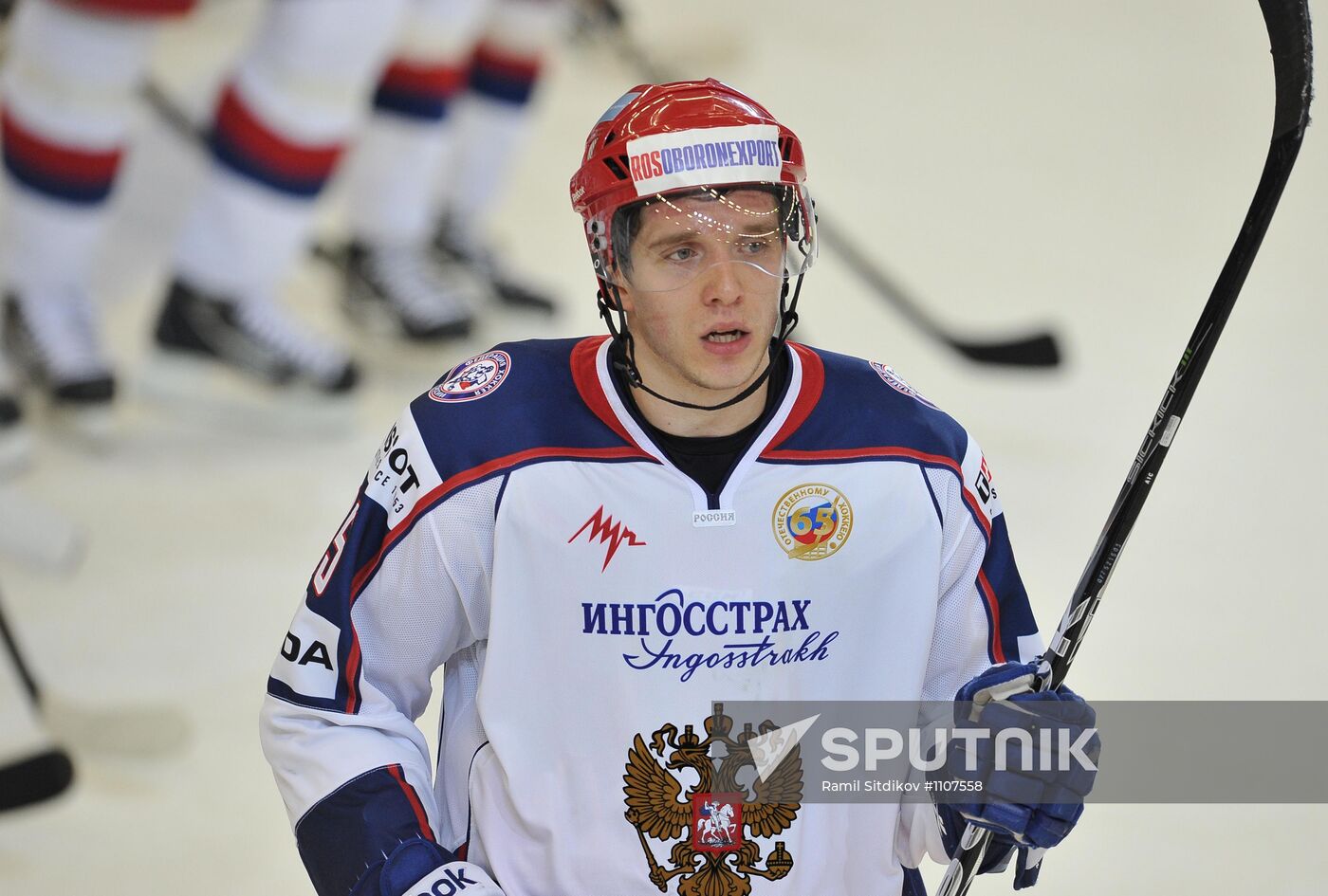 Hockey "Czech game" Match Russia - Sweden