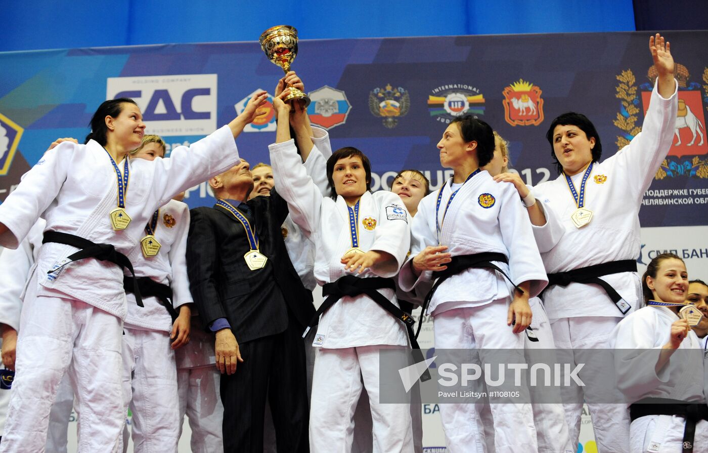 2012 European Judo Championships. Day 4