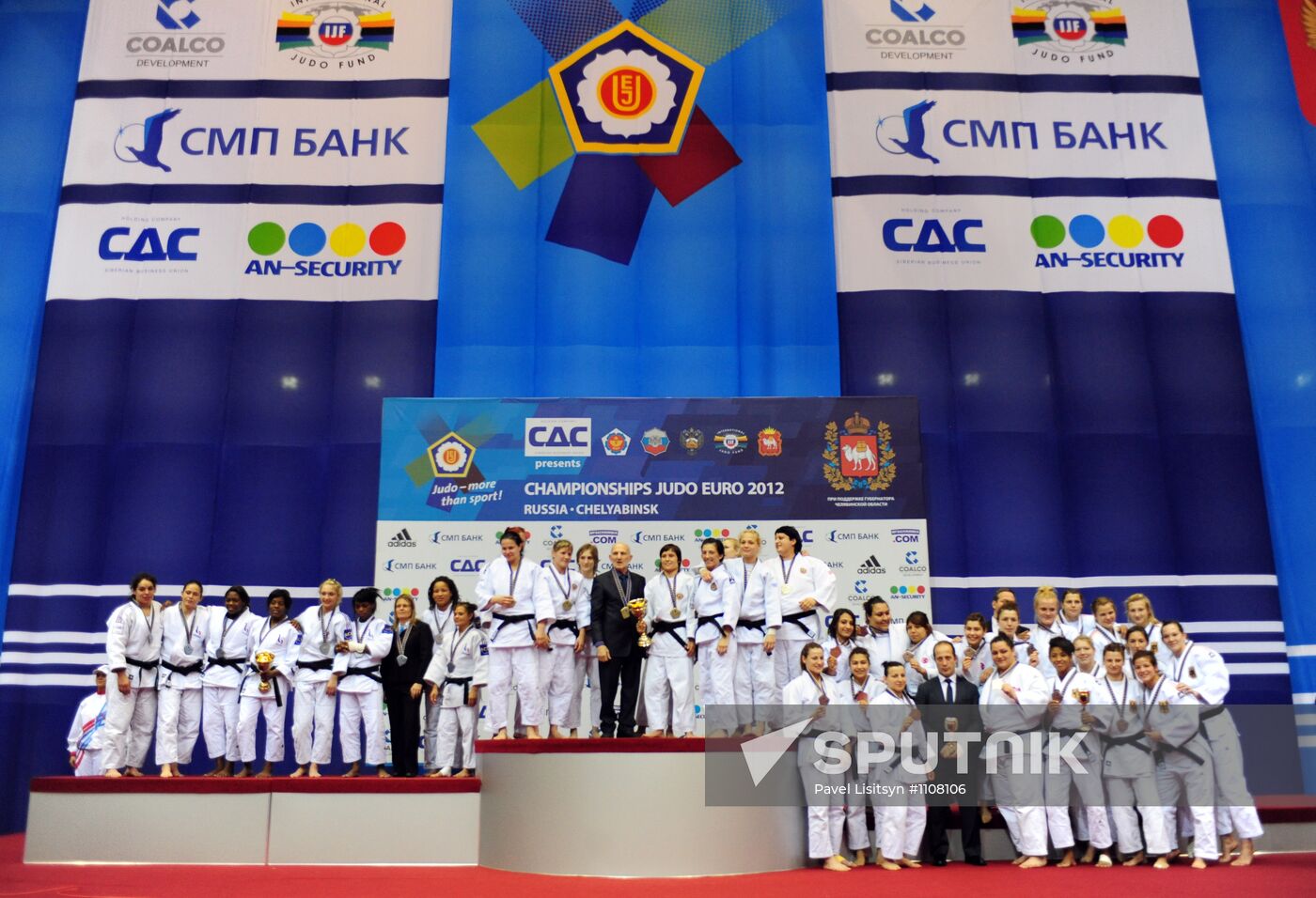 2012 European Judo Championships. Day 4