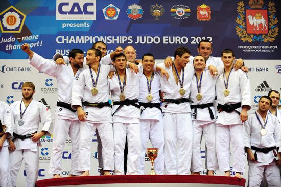 2012 European Judo Championships. Day 4