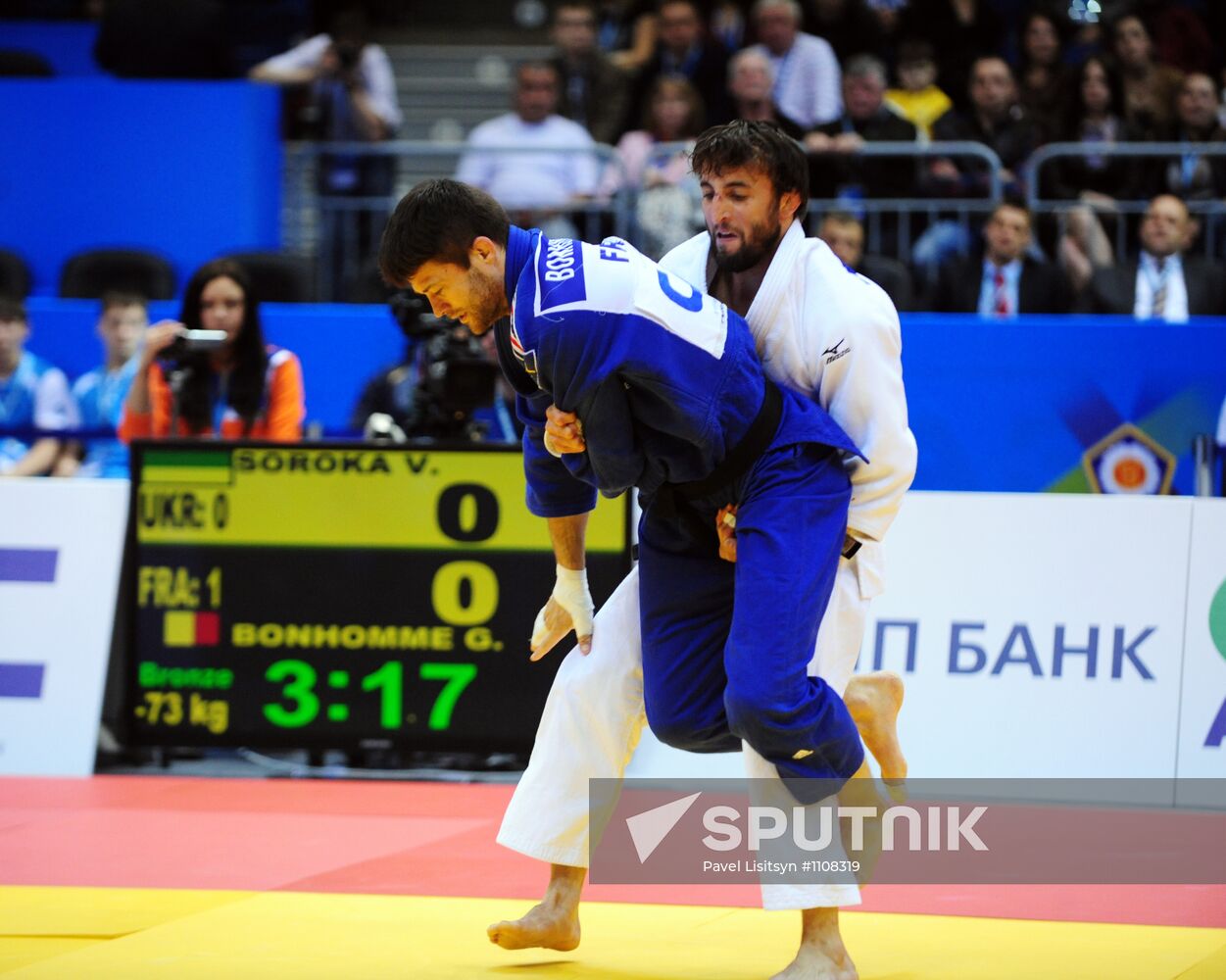 2012 European Judo Championships. Day 4