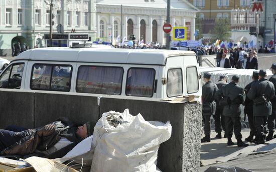 Trade Unions hold May Day rally