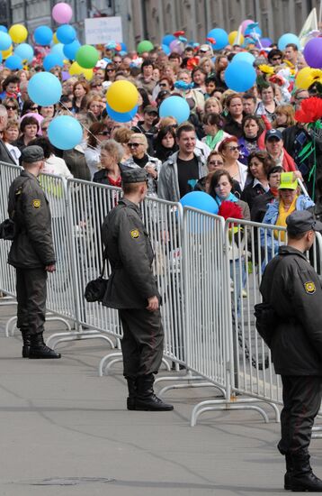 Trade Unions hold May Day rally