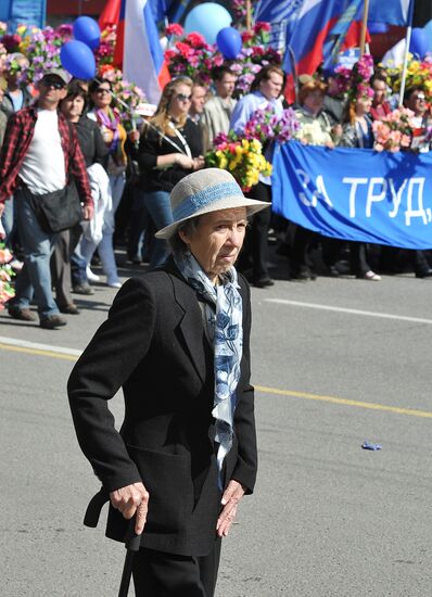 Trade Unions hold May Day rally