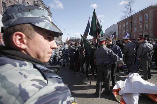 May Day rallies in St Petersburg