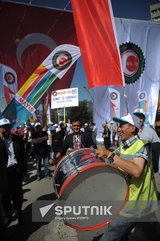 May Day rally in Ankara