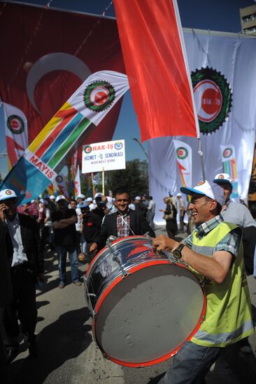 May Day rally in Ankara