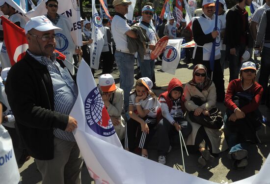 May Day rally in Ankara