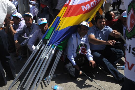 May Day rally in Ankara