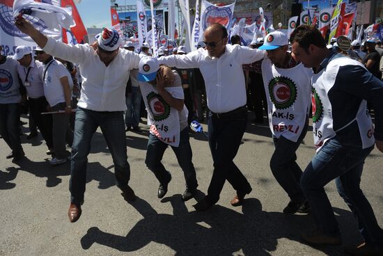 May Day rally in Ankara