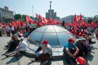 Communist rally in Kiev