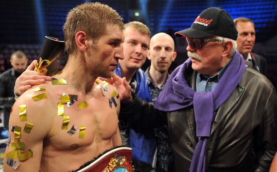 Boxing. Bout between Dmitry Pirog and Nobuhiro Ishida
