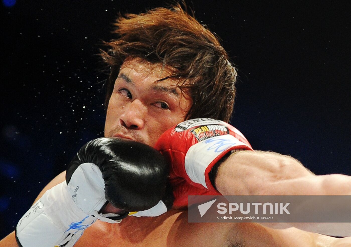 Boxing. Bout between Dmitry Pirog and Nobuhiro Ishida