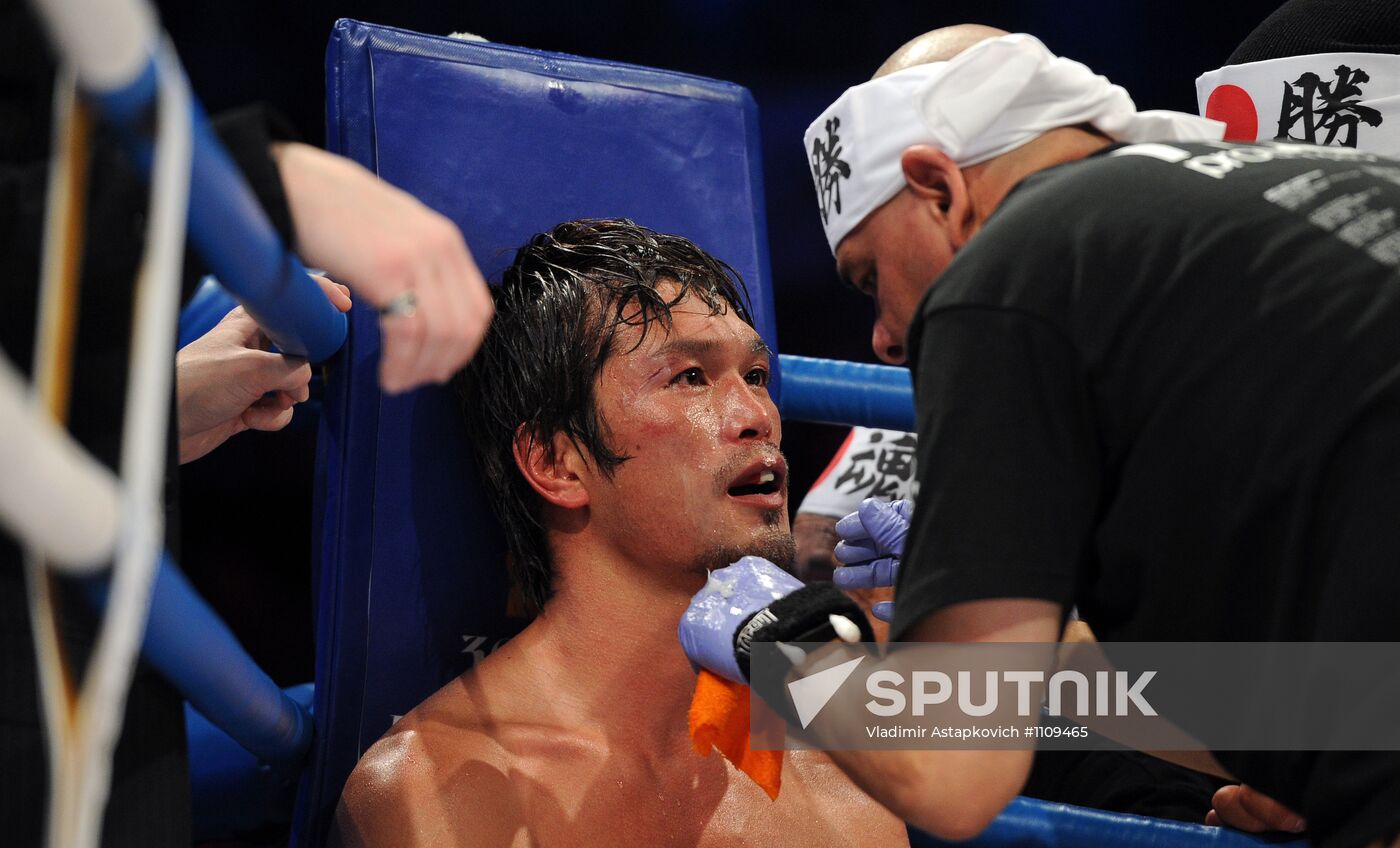 Boxing. Dmitry Pirog vs. Nobuhiro Ishida