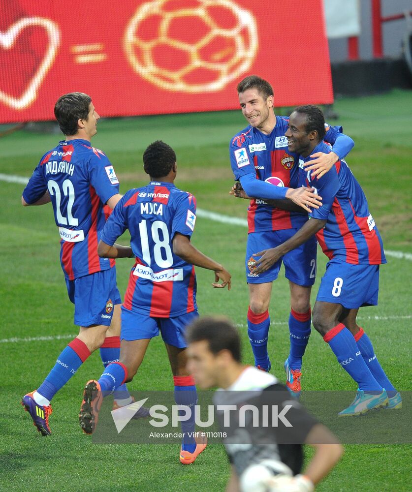 Russian Football Premier League. Lokomotiv vs. CSKA