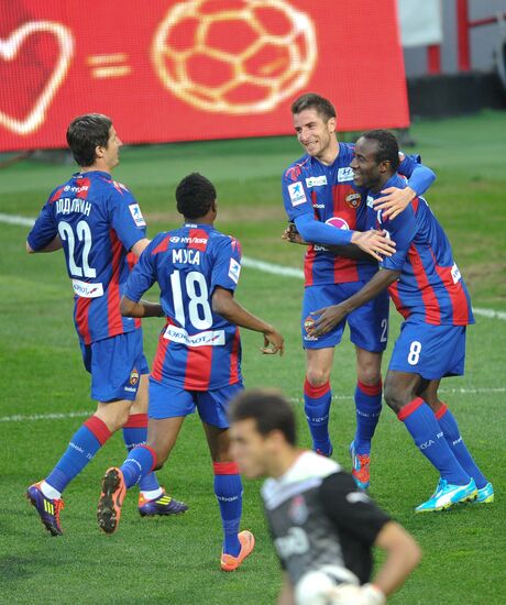 Russian Football Premier League. Lokomotiv vs. CSKA