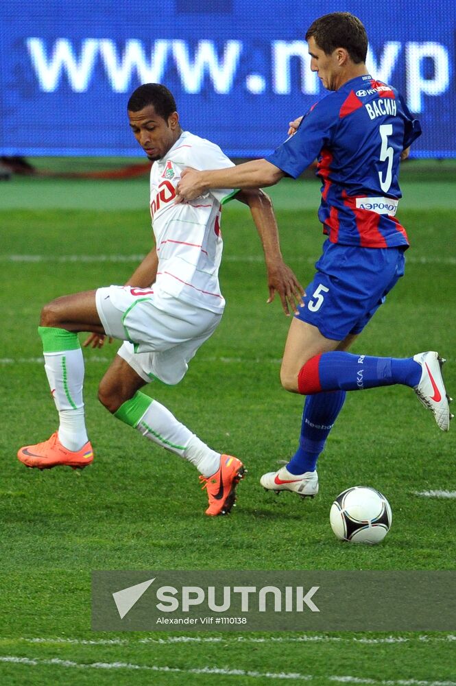 Russian Football Premier League. Lokomotiv vs. CSKA