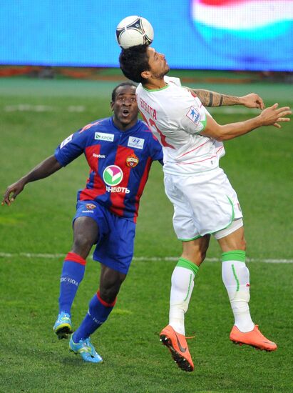 Russian Football Premier League. Lokomotiv vs. CSKA