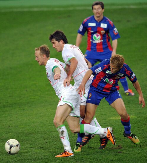 Russian Football Premier League. Lokomotiv vs. CSKA