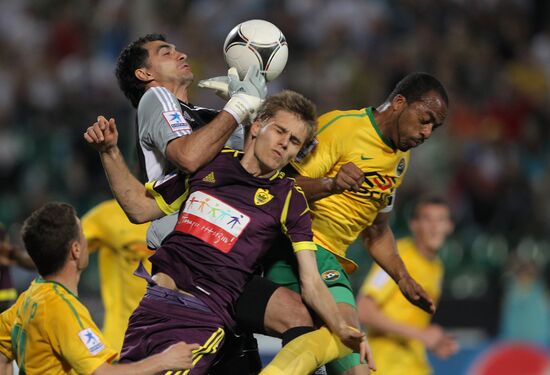 Russian Football Premier League. Kuban vs. Anzhi