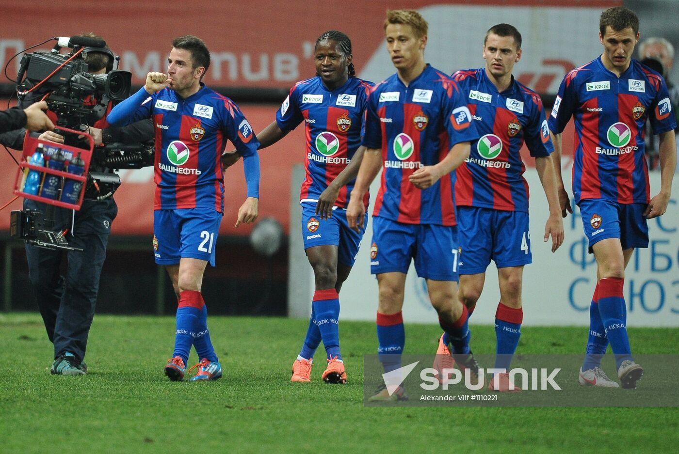 Russian Football Premier League. Lokomotiv vs. CSKA